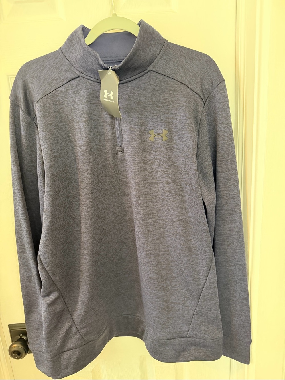 Under Armour Armour Fleece Twist 1/4 Zip Pullover Men’s Large NWT